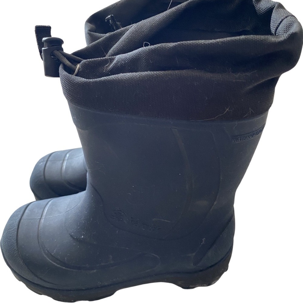Kamik Black Kids Waterproof Boots